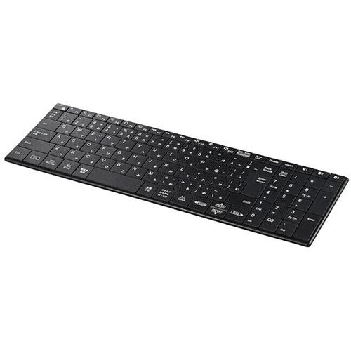BUFFALO バッファロー 薄型 ワイヤレスキーボード Bluetooth ブラック BSKBB320BK BUFFALO バッファロー 薄型 ワイヤレスキーボード Bluetooth ブラック BSKBB320BK