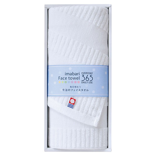 クイーンズ Queen's 今治365毎日タオルII フェイスタオル ホワイト 22455905