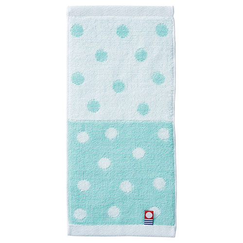 【10個セット】 今治ドット ポケットタオルハンカチ(袋入) グリーン 22454409X10 【10個セット】 今治ドット ポケットタオルハンカチ(袋入) グリーン 22454409X10