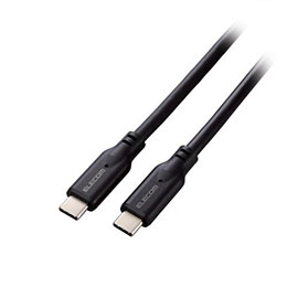 GR USB 10GbpsP[u(USB Type-C - USB Type-C/100WΉ) 1m ubN MPA-CC1G10BK