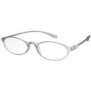 エニックス 老眼鏡に見えないカジュアルでシンプルなメガネ Belle et Claire リーディンググラス  グレー ser-728-25