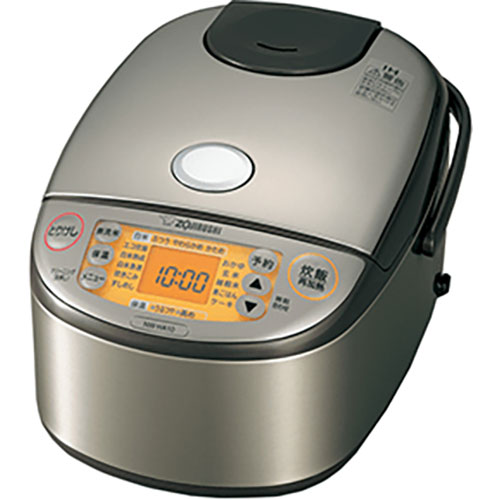 【ポイント5倍 お買い物マラソン5/16(木)01:59まで！】象印 ZOJIRUSHI 炊飯器 IH炊飯器 5.5合炊き ステンレス 5.5合 NW-HA10-XA