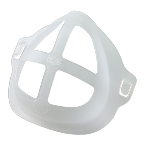 マスクの息苦しさが軽減される 化粧くずれを防ぐ ※マスクは付属しておりません。 セット内容 : 本体×1 サイズ : 100×85×30mm 材質 : PE 梱包 : 袋入り 原産国 : 中国