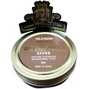 矢澤 YAZAWA SHOE CARE ワックスシューポリッシュ ブラウン 50mL footmate30221