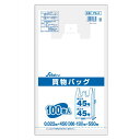 セイケツネットワーク 買物バッグ 東日本45号/西日本45号 100枚入 半透明 FA-005
