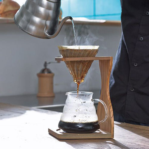 HARIO V60 オリーブウッドスタンドセット VSS-1206-OV
