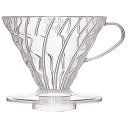 HARIO V60透過ドリッパー02 クリア VDR-02-T