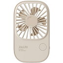 JISULIFE ジスライフ Super Thin ハンディファン Life2 ブラウン JL-FA49BR