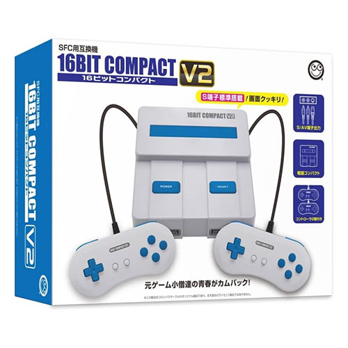 コロンバスサークル 16ビットコンパクトV2 SFC互換機 CC-16CV2-GR コロンバスサークル 16ビットコンパクトV2 SFC互換機 CC-16CV2-GR