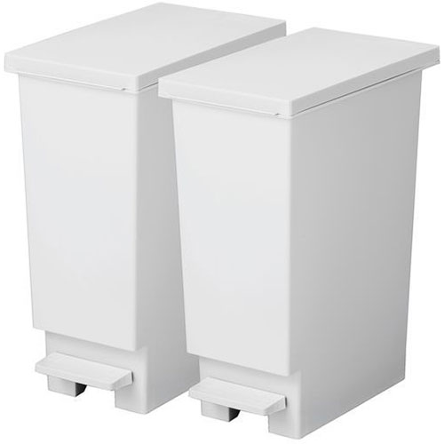 新輝合成 ネオカラー スリムペダル20 2個セット ホワイトグレー MMT21269