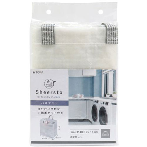 【5セット】 東和産業 Sheersto バスケット MMT81089X5