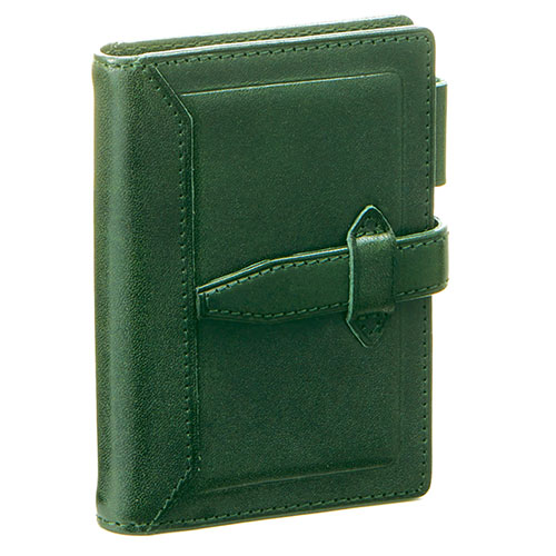 レイメイ藤井 ダヴィンチ システム手帳 ロロマクラシック (ミニ5) 11mm グリーン DPM3034M