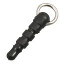 【5セット】 ARTEC イヤフォンジャック黒 丸カン付(10個組) ATC46520X5(3)