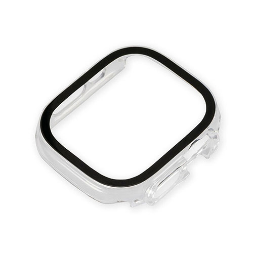 ナカバヤシ Apple Watch 49mmガラス+ケース クリア SMWC-AW491CL ナカバヤシ Apple Watch 49mmガラス+ケース クリア SMWC-AW491CL