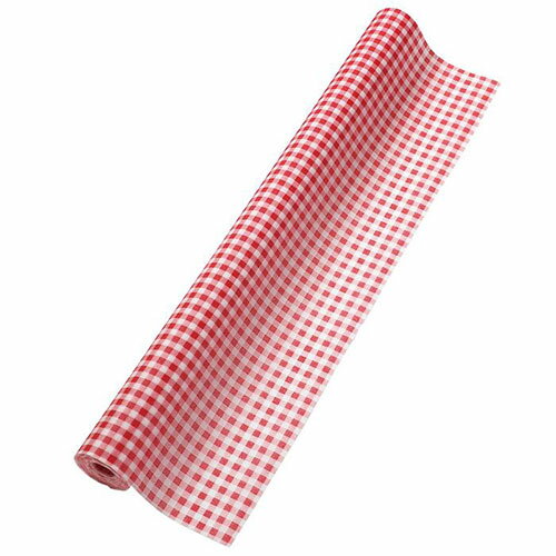 ARTEC カラー不織布 ギンガムチェック 赤 4m 切売 ATC18733