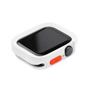 WEARPLANET ウェアプラネット FLUFFY POT ソフトケース for Apple Watch 45/44mm マット ホワイト WP26957(2)