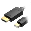VENTION Mini DP to HDMIケーブル 3m ブラック HA-9453
