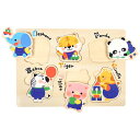 コンセル 木製パズル わんぱくアニマルズ CC0610