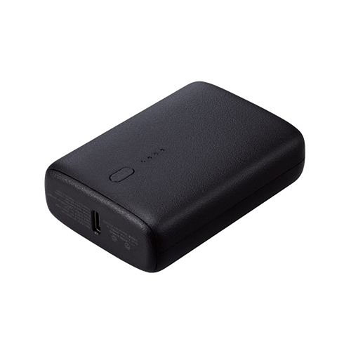 エレコム モバイルバッテリー USB PD 20W 10000mAh USB Type-C入出力・USB-A出力 ブラック DE-C46L-10000BK エレコム モバイルバッテリー USB PD 20W 10000mAh USB Type-C入出力・USB-A出力 ブラック DE-C46L-10000BK