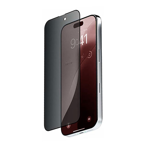 miak ミアック のぞき見防止強化ガラスフィルム for iPhone 16 Plus (2枚入り) MA27205i16PL