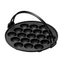 イシガキ デリッシュ・ライフ 鉄鋳物たこ焼き器19穴・ツル付 ガス火専用 MMT-4269