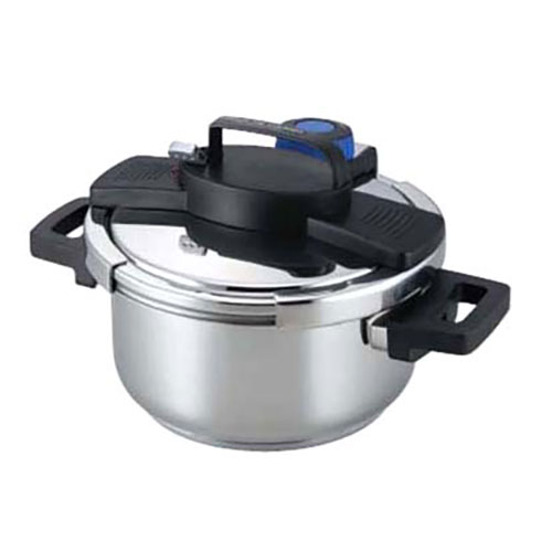 パール金属 3層底ワンタッチレバー圧力鍋4.0L H-5388