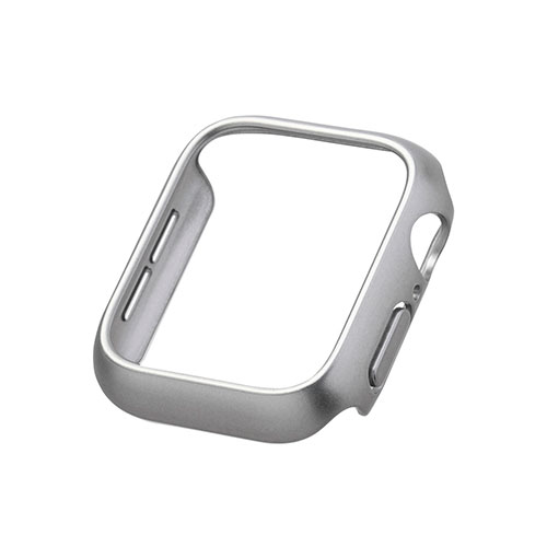 エレコム Apple Watch SE (第2世代)、SE、Series 6/5/4 (40mm) ハードバンパー メタリックシルバー AW-23EBPPMSV エレコム Apple Watch SE (第2世代)、SE、Series 6/5/4 (40mm) ハードバンパー メタリックシルバー AW-23EBPPMSV