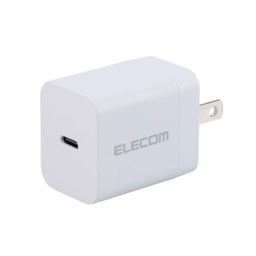 【3セット】 エレコム AC充電器 スマホ・タブレット用 USB PD 20W USB-C1ポート ホワイト MPA-ACCP6820WHX3