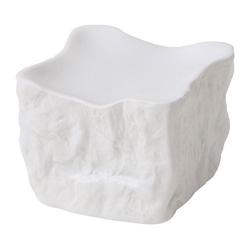 ヤマコー てまひま工房 岩石 キューブ 白マット yamaco78551