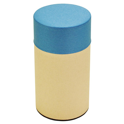 ヤマコー てまひま工房 お茶缶 パレットポット あお L yamaco79708