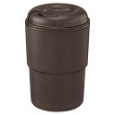 カフェタンブラースタッキング(バンブーファイバー配合) 約370ml・約φ83×126mm ブラック 22556716(3)