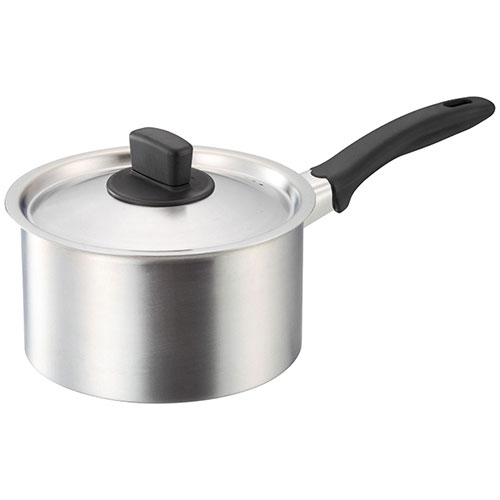 創燕 片手鍋18cm 新潟県燕市の技術が生きた日本製キッチンウェア (直径18cm片手鍋ふた付 1個) 4137-029