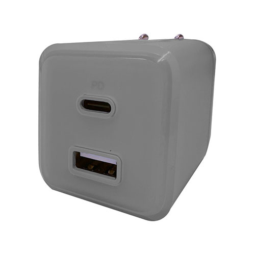 インプリンク PD対応 USB充電器 Sheerカラー Type-C 1ポート 65W グレー IMACHCL65GY