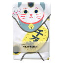 【5枚セット】 レップ くっつくクロス 日本モチーフ 招き猫/ホワイト REP-571309X5