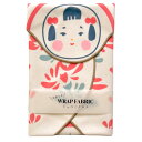 【5枚セット】 レップ くっつくクロス 日本モチーフ こけし/ベージュ REP-571316X5