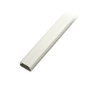 サンワサプライ 壁用ケーブルモール 幅22mm 角型 ミルキーホワイト CA-KK22MW