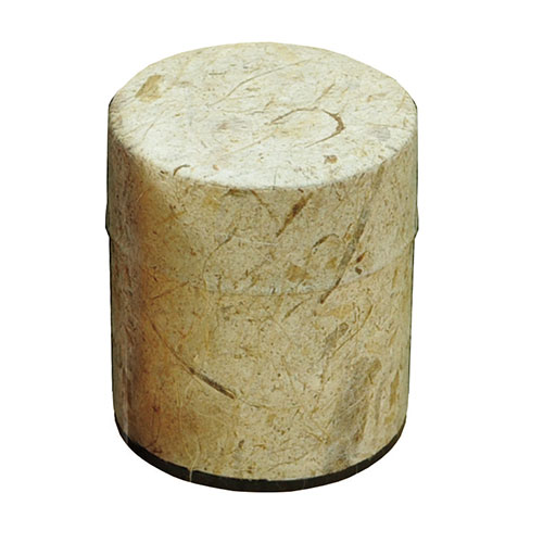 ヤマコー てまひま工房 ぽッ・かん ミニ ナチュラルな和紙で仕上げたお茶缶 ナチュラル yamaco89633