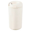 【5個セット】 カフェタンブラーベーシック(バンブーファイバー配合) 約340ml・約φ80×139mm ホワイト 22549412X5