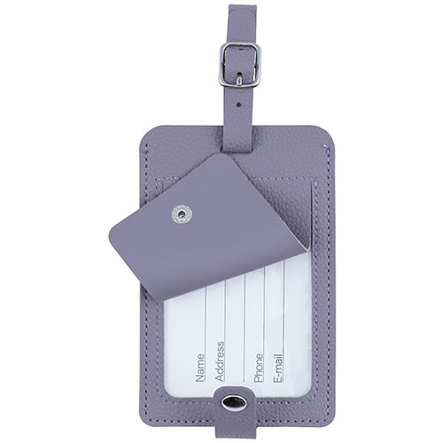 MCO ミニフォトを入れられるネームタグ パープル MBZ-RT01PR