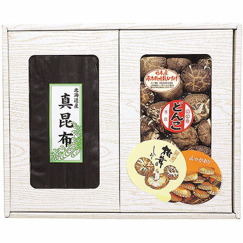【10セット】 マルトモ物産 椎茸・昆布セット 【国産どんこ/50g・北海道産真昆布/80g】 FUJI-610369692X10
