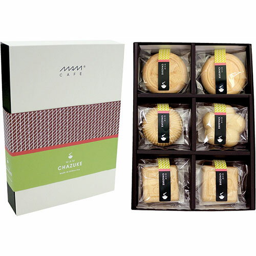 MAM CAFE CHAZUKE SET 02 【鮭・鯛×各2、梅・わさび×各1】 食材の風味豊かな本格懐石茶漬 V5077044