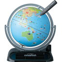 レイメイ藤井 しゃべる国旗付き地球儀 トイ (25cm 全回転) 見て触って聞いて遊びながら学べる しゃべる国旗付き地球儀 OYV403