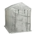 谷村実業 園芸用菜園ハウス2 サイズL(大) 工具不要の簡易ビニールハウス 幅143×奥行216×高さ195cm TAN-3021-L