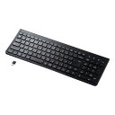サンワサプライ ワイヤレススリムキーボード ブラック SKB-WL31CBK