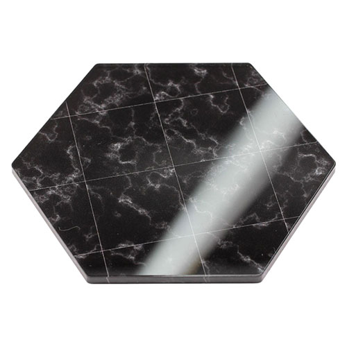 日本トラストテクノロジー ヘックスディスプレイプレート80 ミニカーやフィギュアの展示に最適 アクリ..