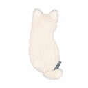 ナカバヤシ ねこのせ リストレスト ミニ 白ペルシャ 「ねこの背」と「ねこ乗せ」をモチーフにした癒しねこリストレスト NNS-WR01WH