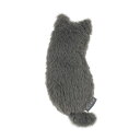 ナカバヤシ ねこのせ リストレスト ミニ 灰ロシアン 「ねこの背」と「ねこ乗せ」をモチーフにした癒しねこリストレスト NNS-WR01GY