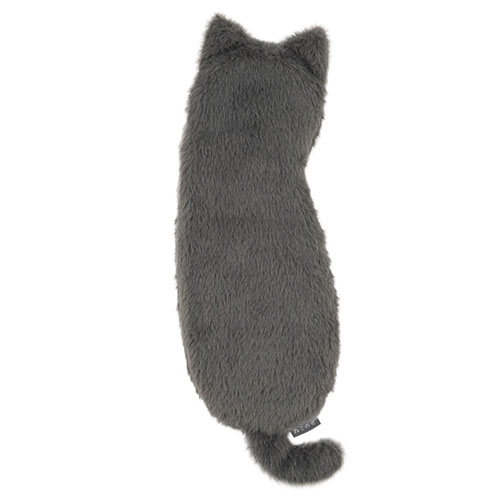 ナカバヤシ ねこのせ リストレスト ロング 灰ロシアン 「ねこの背」と「ねこ乗せ」をモチーフにした癒しねこリストレスト NNS-WR02GY