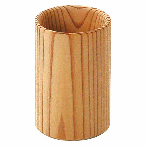 ヤマコー 用美 業務用 杉・円筒ぐいのみ(無塗装) yamaco12162