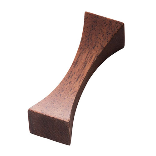 ヤマコー 用美 業務用 木製箸置 アーチ 黒檀 yamaco08797